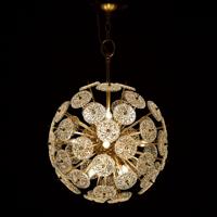 Murano Starburst Chandelier - Sold for $2,000 on 10-10-2020 (Lot 171).jpg